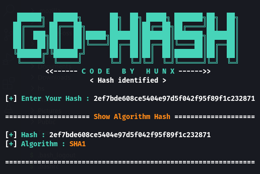 Go-Hash