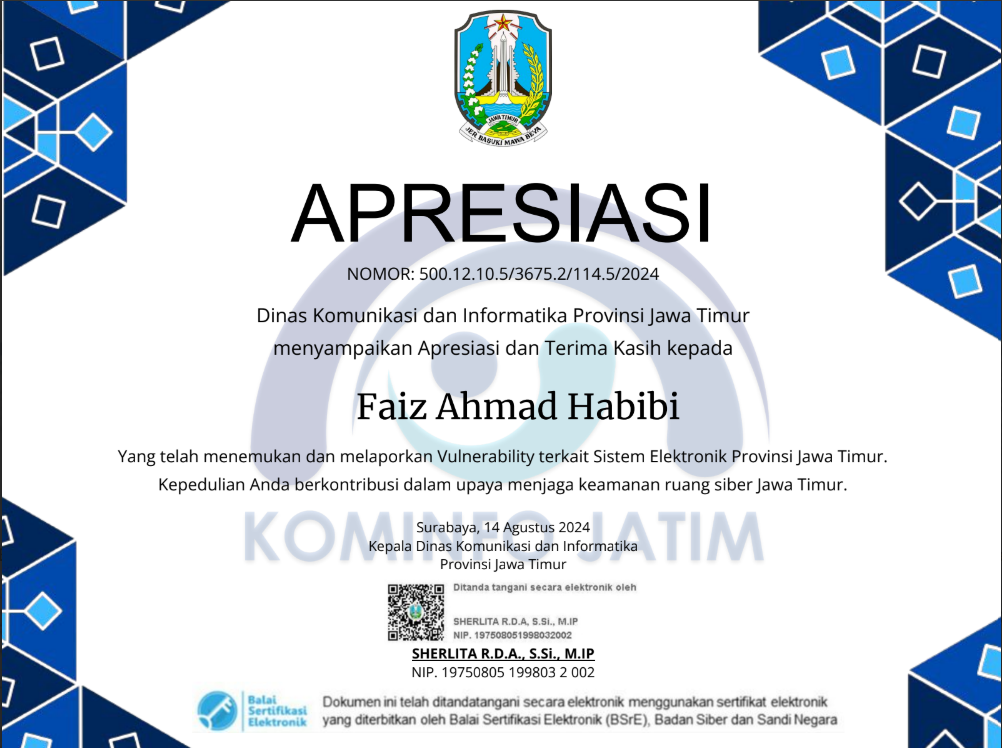 Sertifikat Amikom
