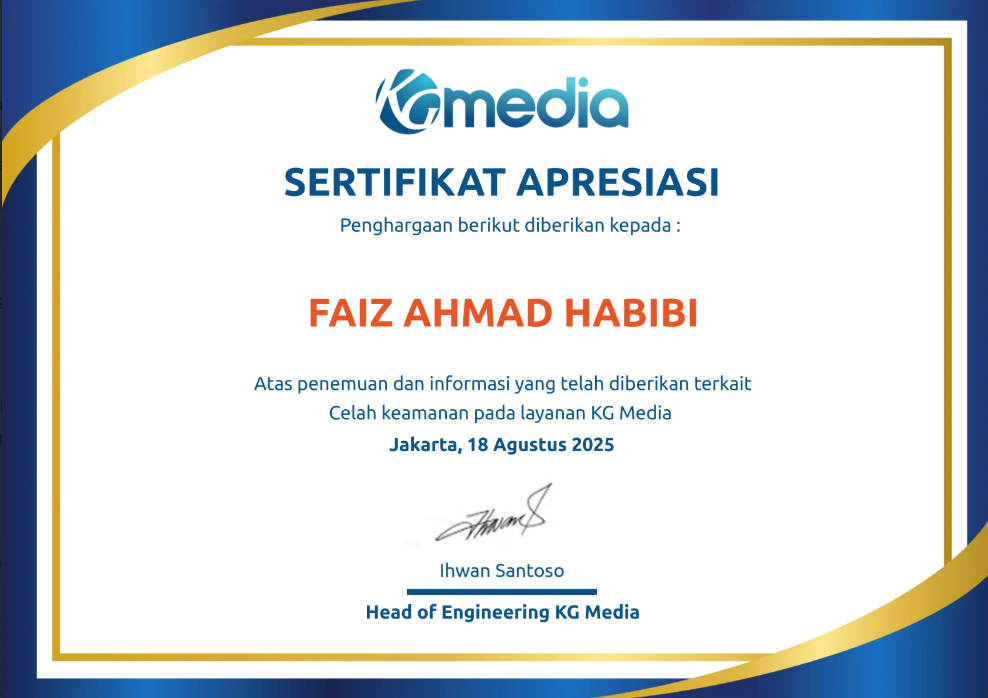 Sertifikat Amikom