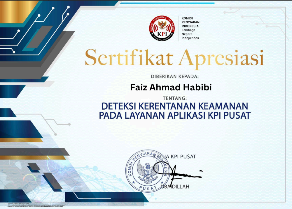 Sertifikat Amikom