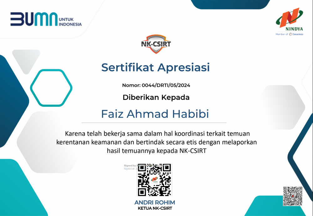 Sertifikat Amikom